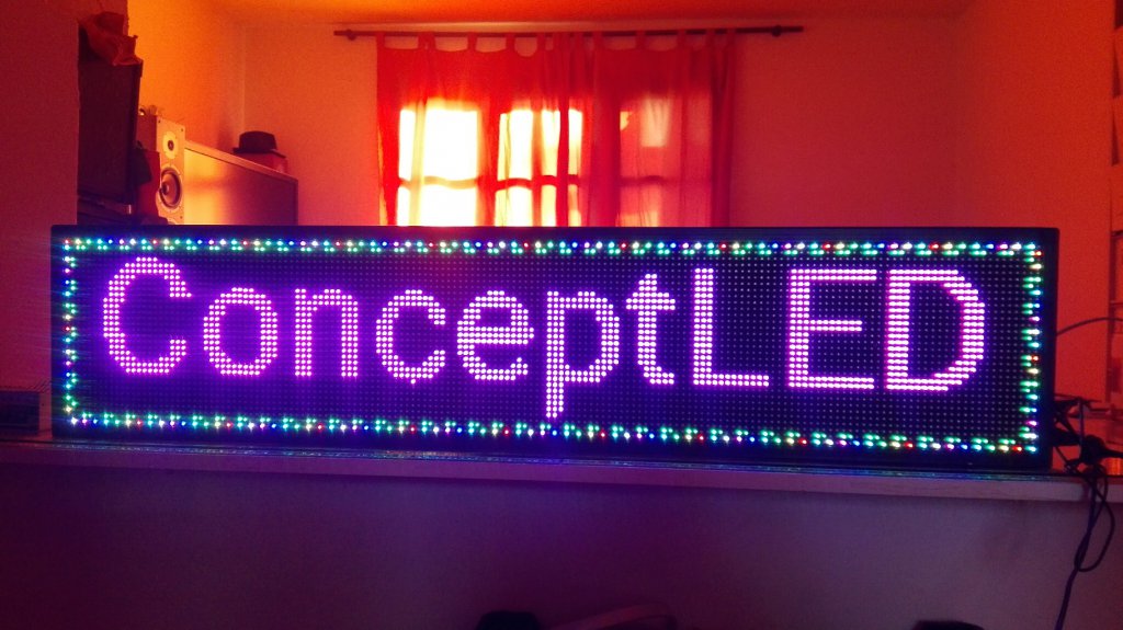 animation possible sur le panneau dynamique