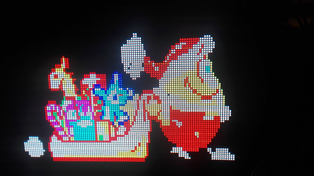 animation possible sur le panneau dynamique