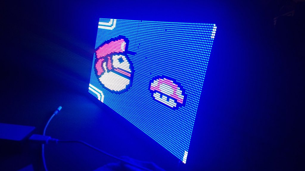 animation possible sur le panneau dynamique